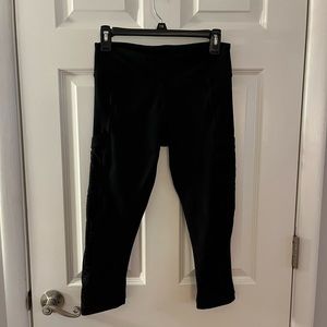 Fabletics Black Mid length workout pants 👖